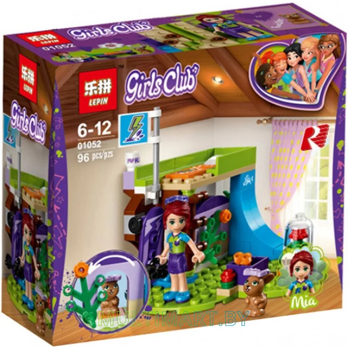 Конструктор Lepin 01052 Комната Мии (96 деталей)